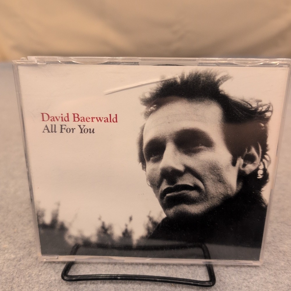 David‎ Baerwald All For You CD Single Promo 1990 A&M Records Bedtime Stories CD5